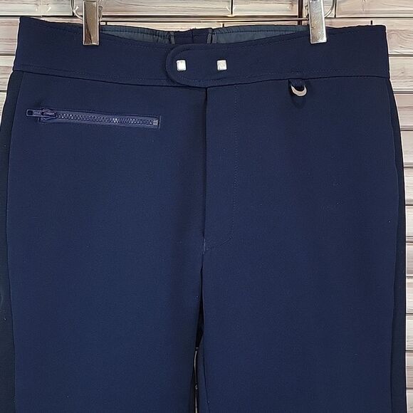 Europa vintage racing snowpants in navy Size 36 long (measured 34X33) - Picture 2 of 16